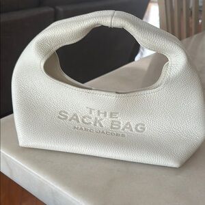 Marc Jacobs White Sack Bag